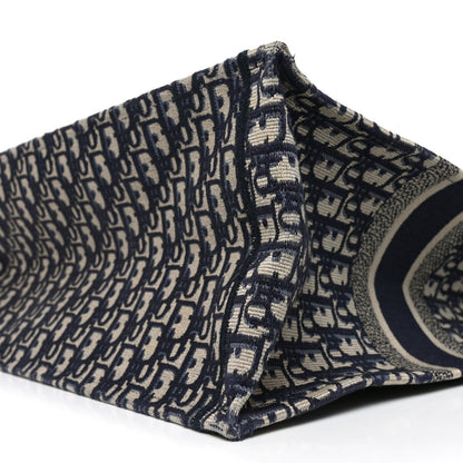 Oblique Large Book Tote Blue Multicolor