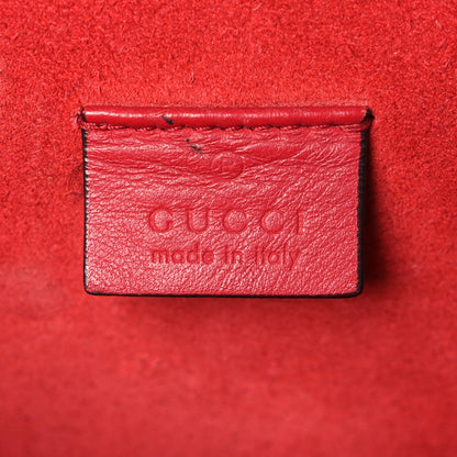 GG Supreme Monogram Small Dionysus Shoulder Bag Red