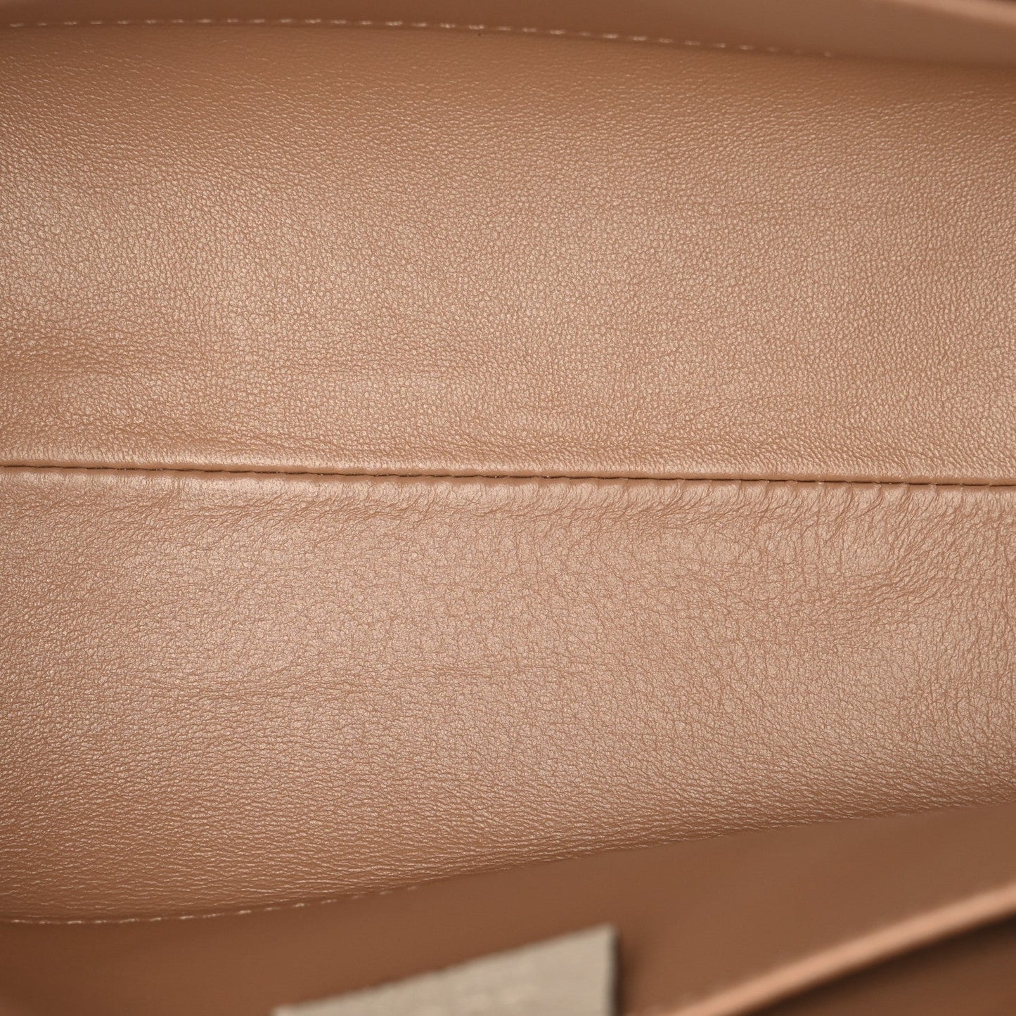 GG Supreme Monogram Berry Textured Dollar Calfskin Small Padlock Tote Beige Ebony Light Copper Mystic White
