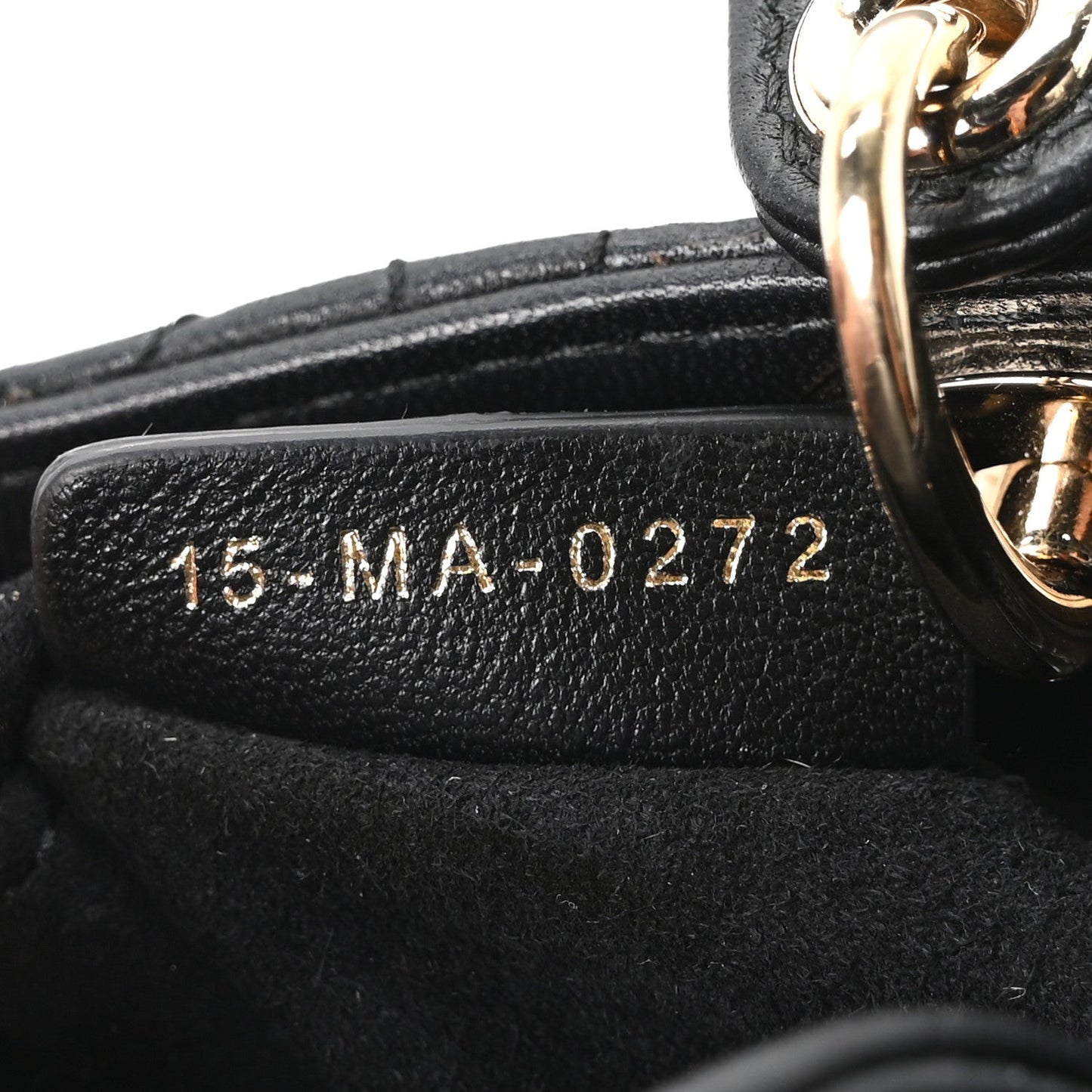 Lambskin Cannage Micro Lady Dior Black