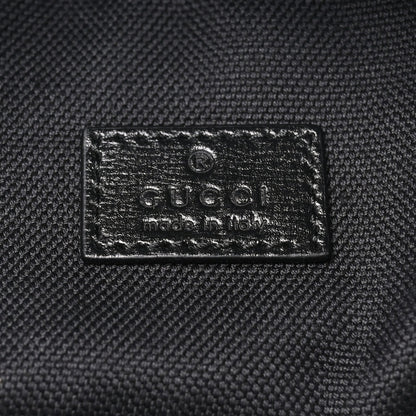 GG Supreme Monogram Textured Calfskin Retro Interlocking G Backpack Black