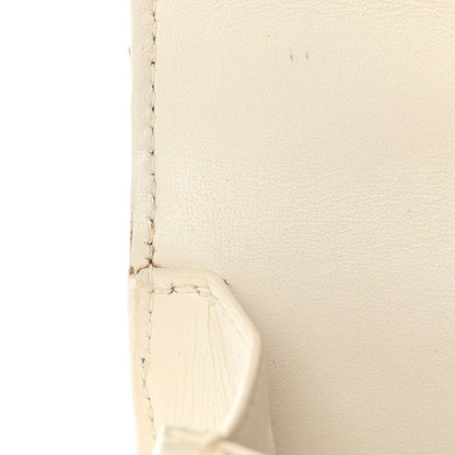 Lambskin Macrocannage Mini Miss Caro Bag Latte