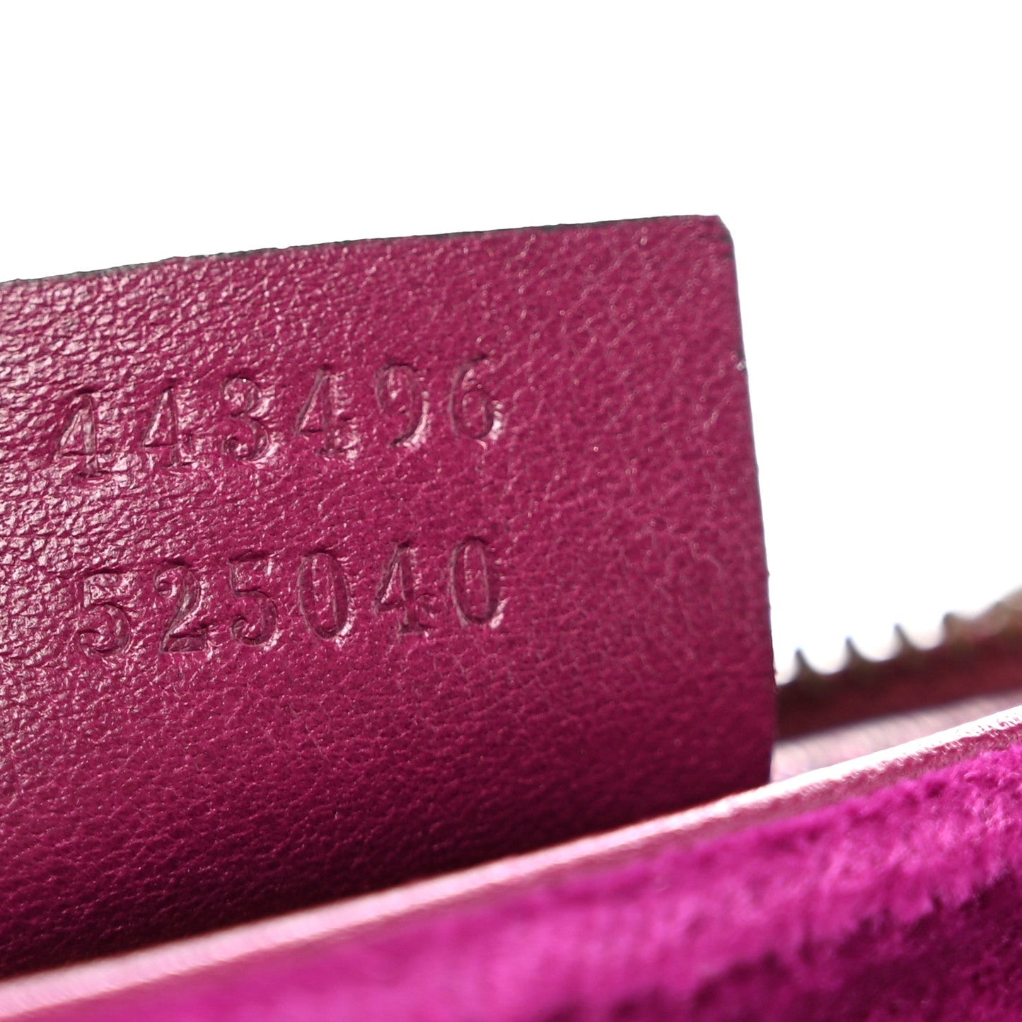 Velvet Matelasse Medium GG Marmont Shoulder Bag Fuchsia Violet Cyclamen