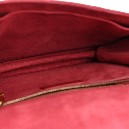 Lambskin Cannage Large Dioraddict Flap Red