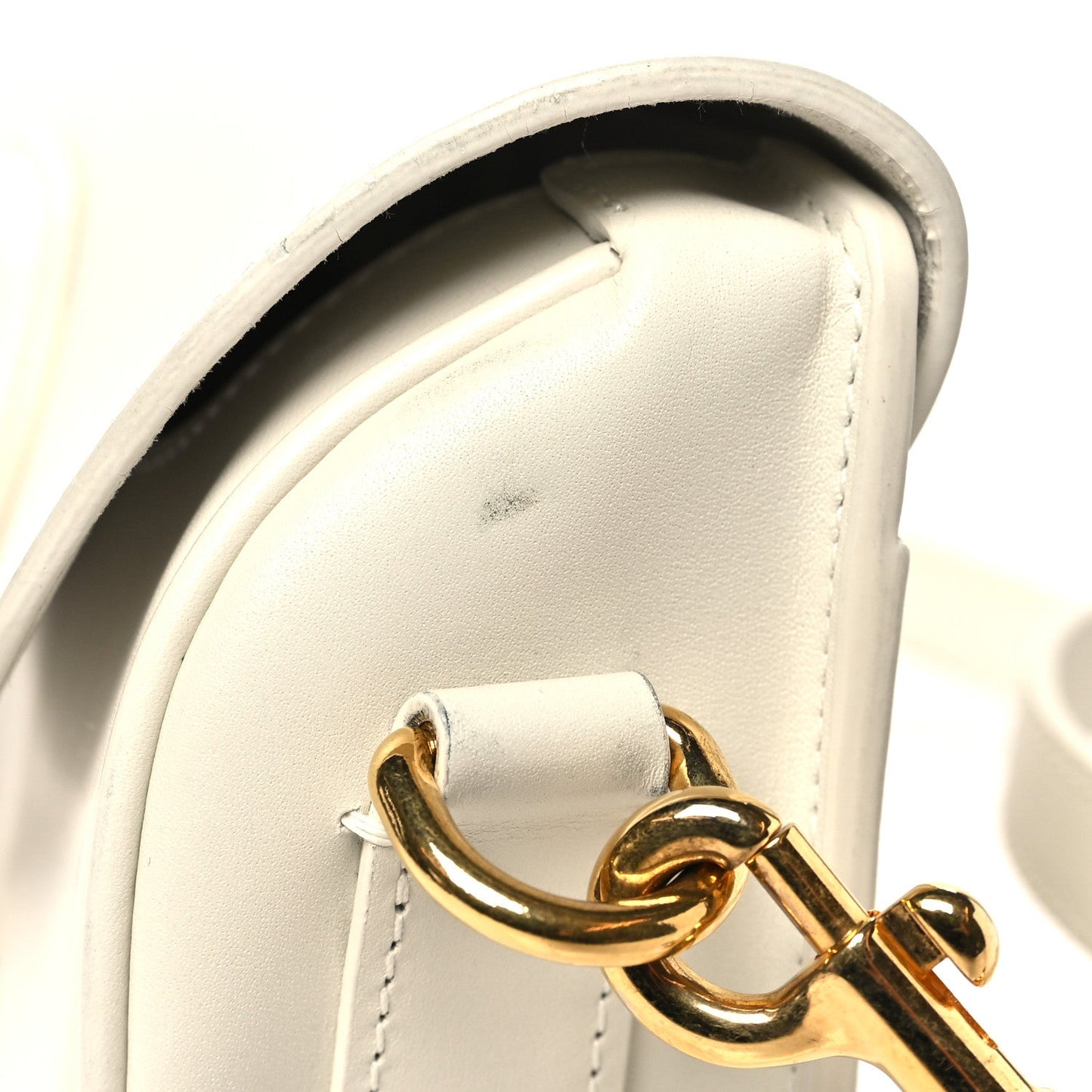 Box Calfskin East West Bobby Bag Latte