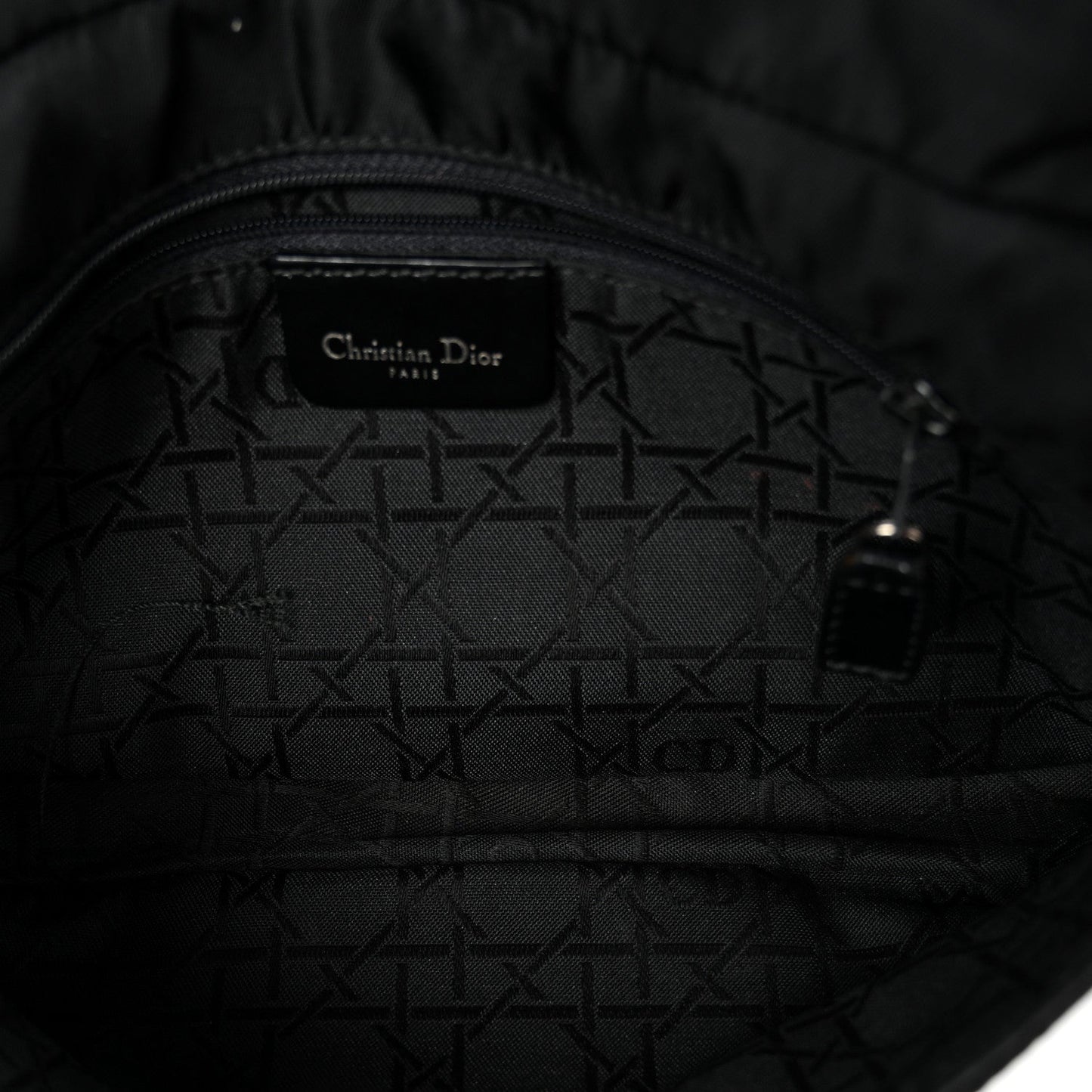 Nylon Malice Shoulder Bag Black
