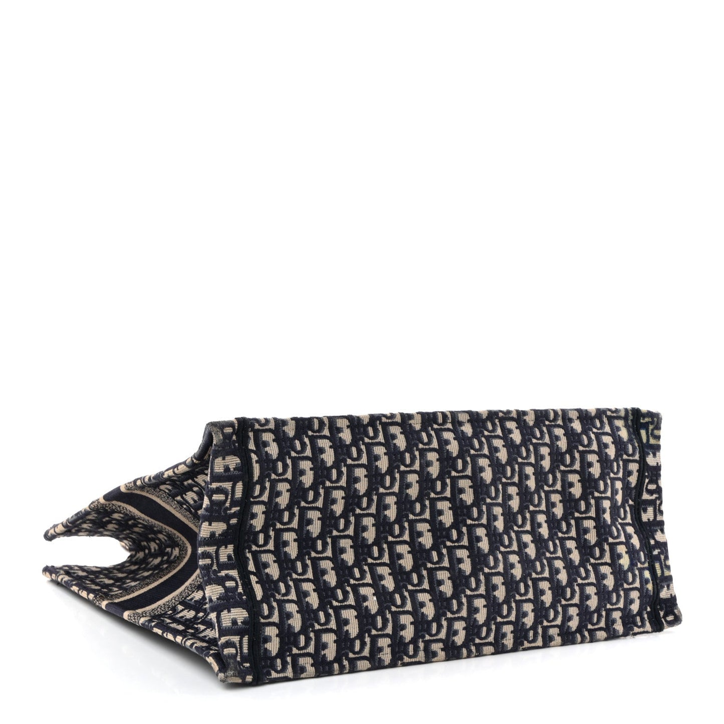 Oblique Large Book Tote Blue Multicolor