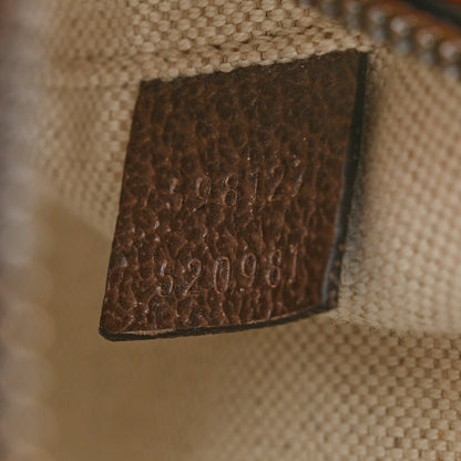 GG Supreme Monogram Web Mini Ophidia Messenger Brown