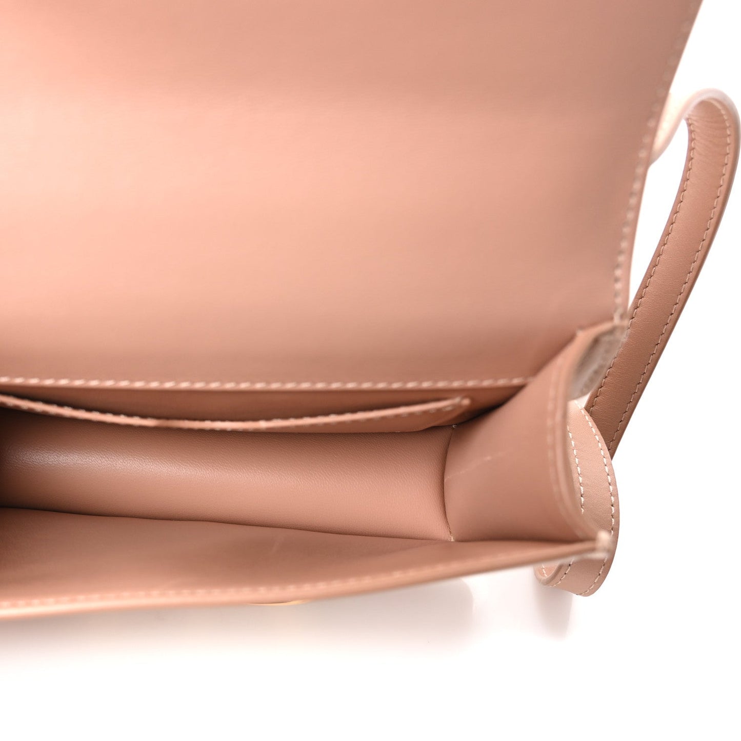 Smooth Calfskin Micro 30 Montaigne Flap Bag Rose Des Vents