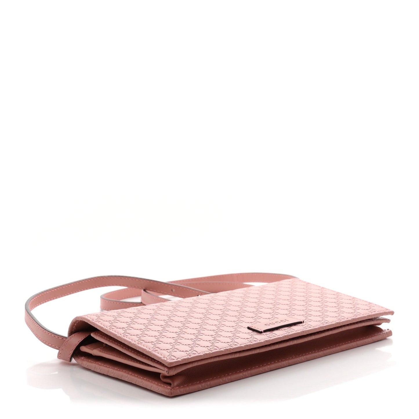Microguccissima Crossbody Wallet Soft Pink Soft Pink