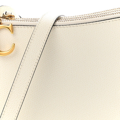 Goatskin Saddle Rodeo Pouch Latte