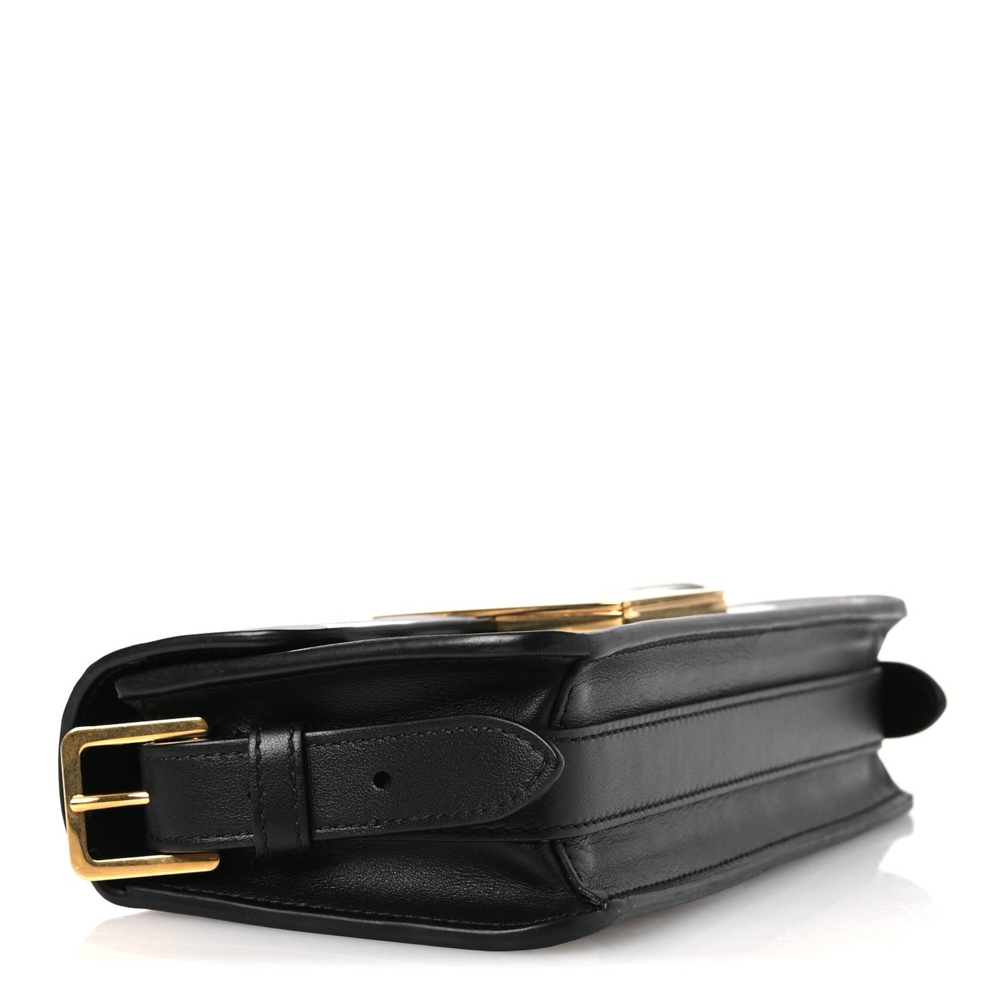 Calfskin Graffiti Printed Miss Dior Flap Black White