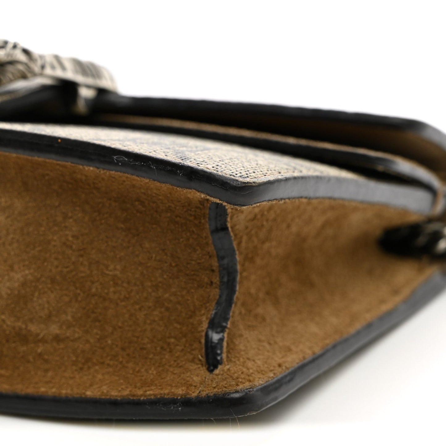 GG Supreme Monogram Super Mini Dionysus Shoulder Bag Taupe