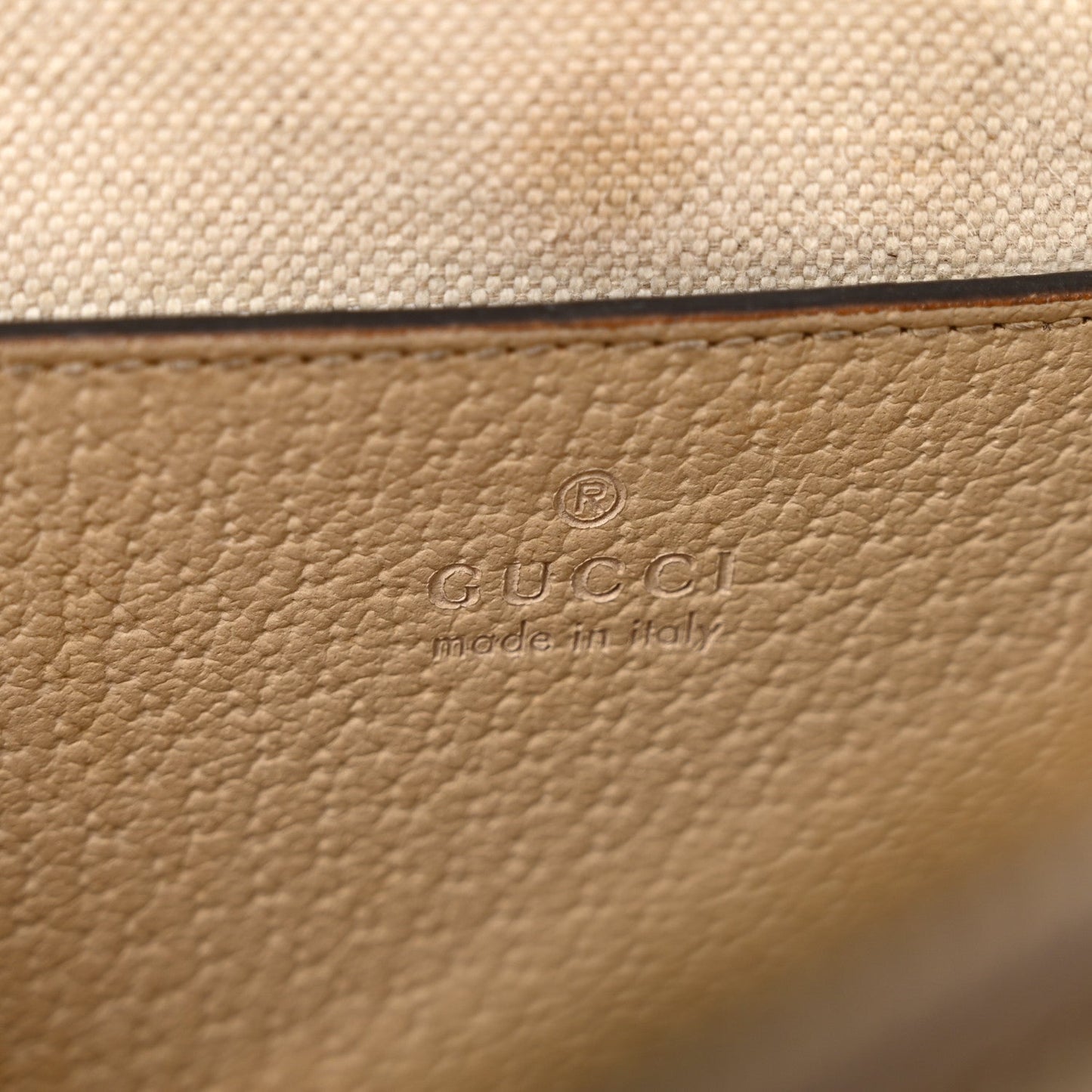 GG Supreme Monogram Textured Dollar Calfskin Web Small Ophidia Dome Shoulder Beige Mystic White Oatmeal