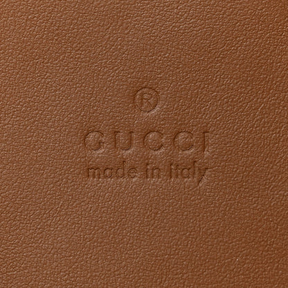 Suede GG Debossed Large Dionysus Shoulder Bag Brown
