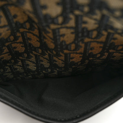 Oblique Jacquard Dior 8 Pouch With Strap Blue Black