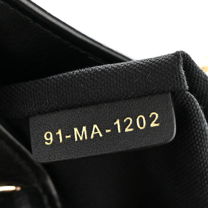 Calfskin Cannage Large The Lady 95.22 Black