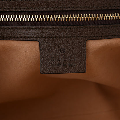 GG Supreme Monogram Web Medium Ophidia Boston Brown