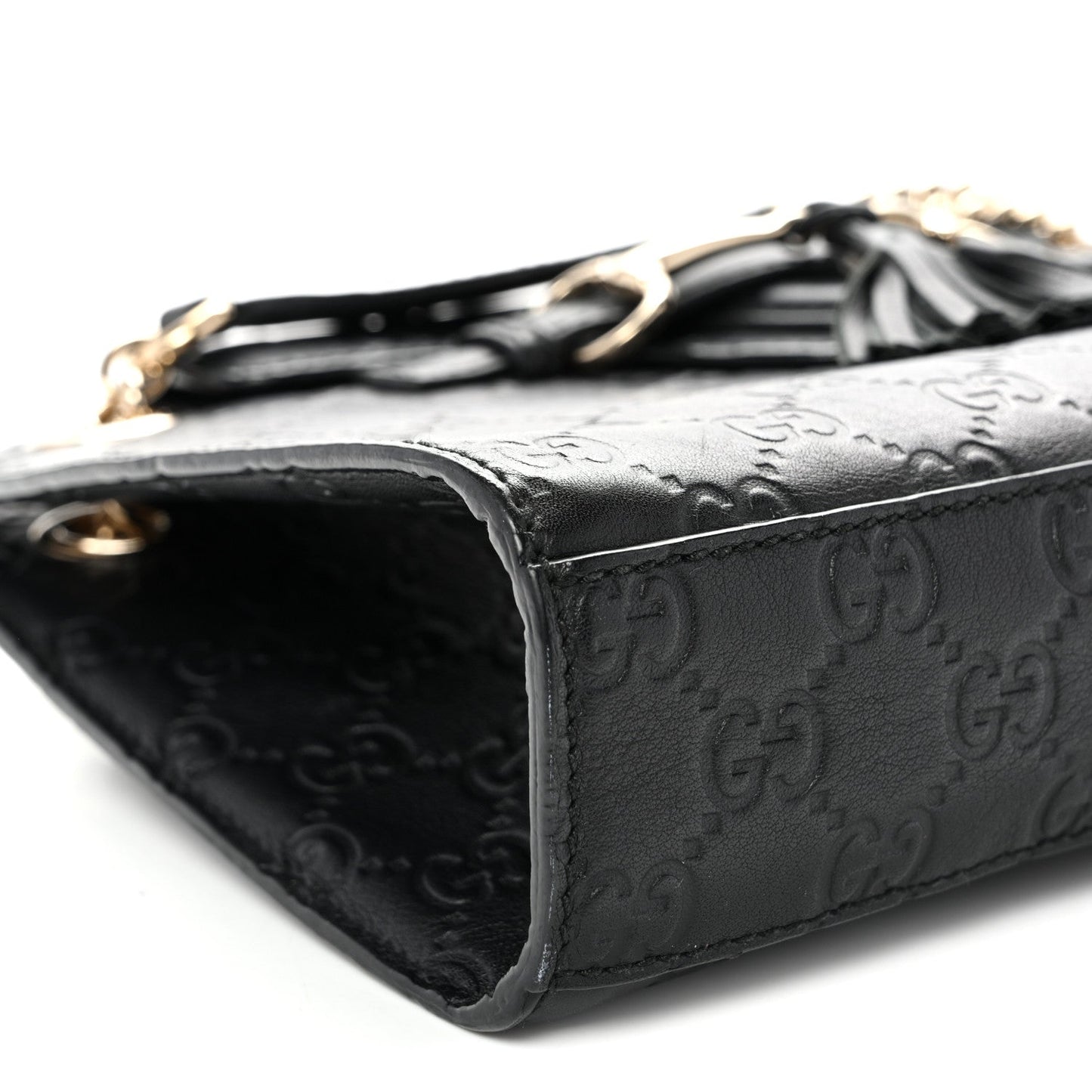 Guccissima Small Emily Shoulder Bag Black