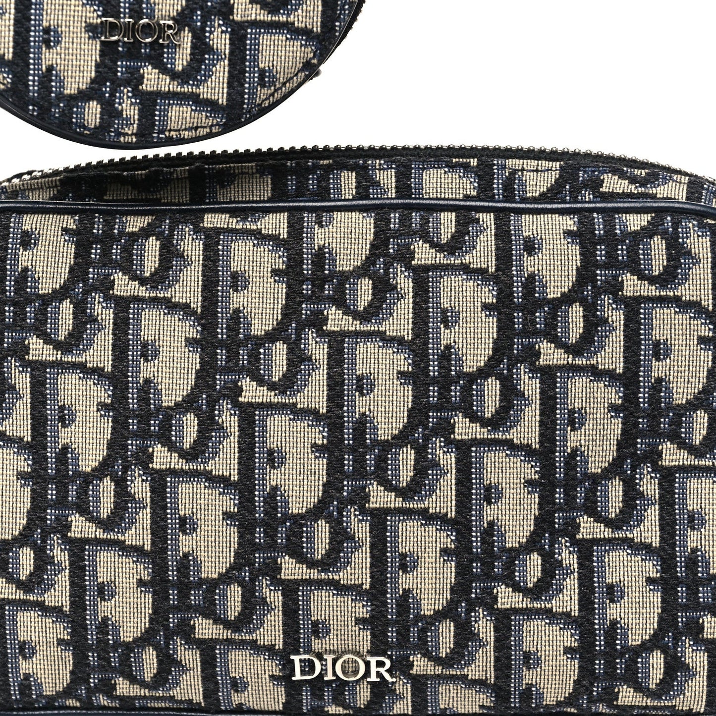 Oblique Calfskin Small Kids' Multifunctional Bag Beige Black