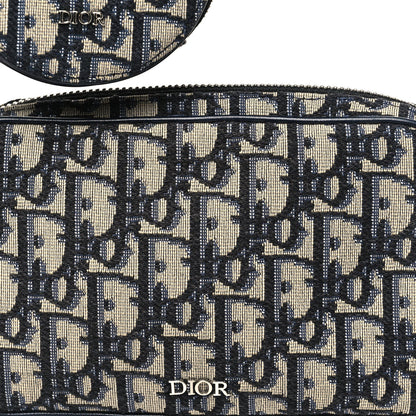 Oblique Calfskin Small Kids' Multifunctional Bag Beige Black