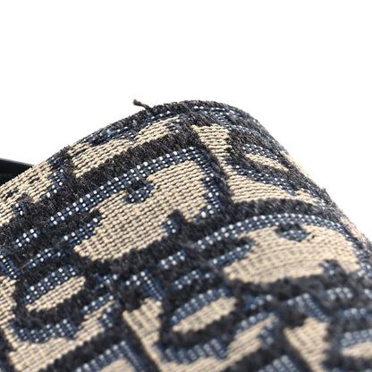 Oblique Saddle Belt Bag Blue