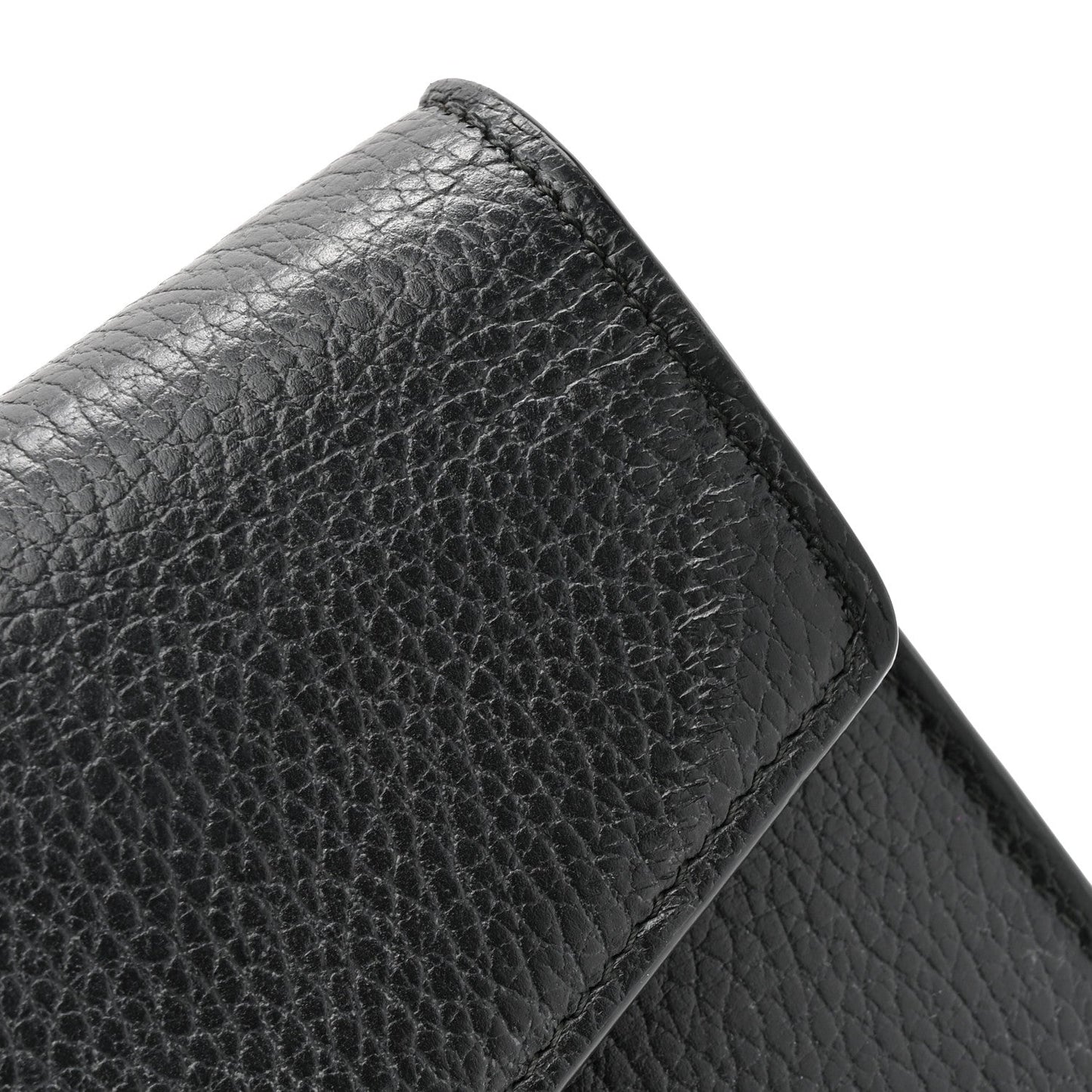 Calfskin Mini Dionysus Chain Wallet Black