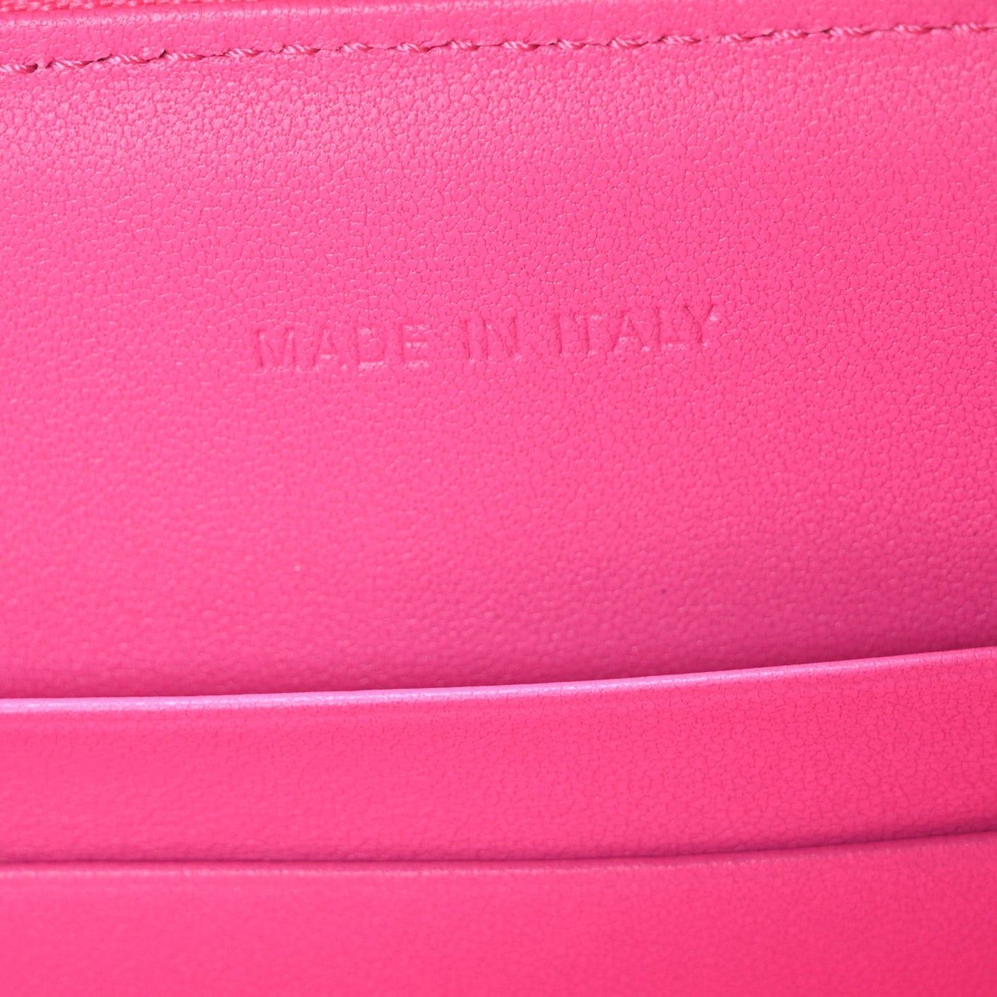 Calfskin CD Signature Oval Crossbody Camera Bag Rani Pink