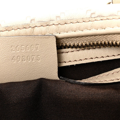 Guccissima Medium Joy Boston Off White