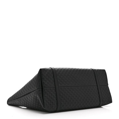 Microguccissima Medium Joy Tote Black