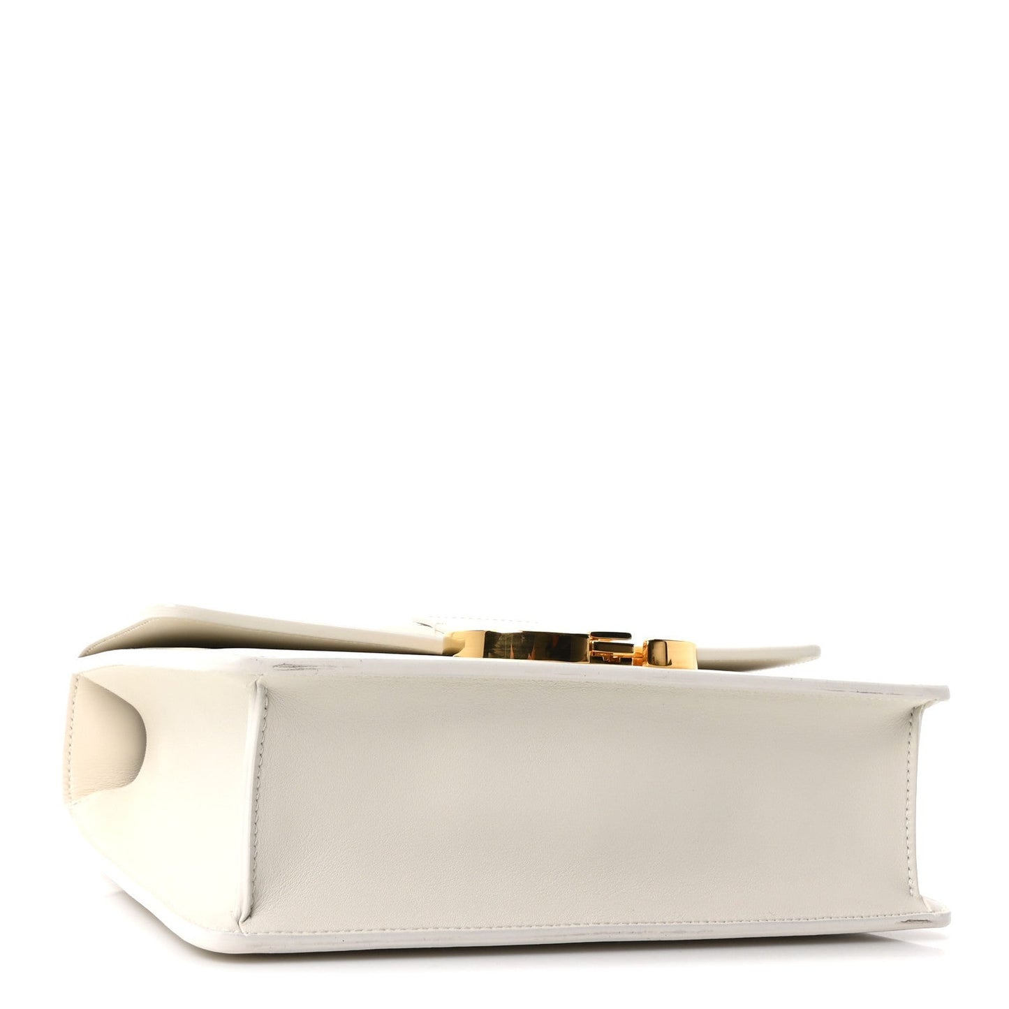 Box Calfskin 30 Montaigne Flap Bag Latte