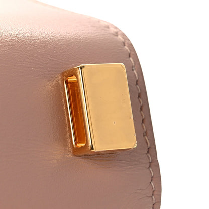 Box Calfskin Micro 30 Montaigne Flap Bag Rose Des Vents
