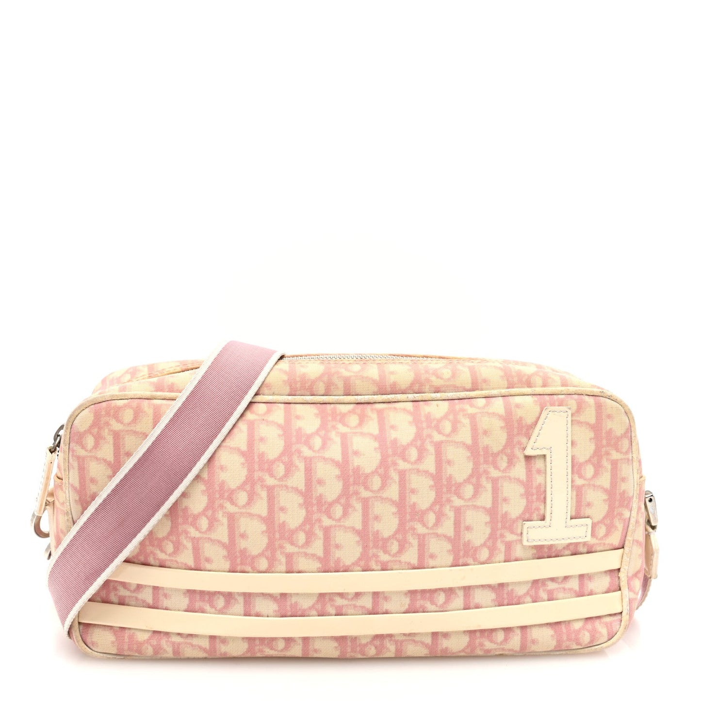 Monogram Girly Messenger Bag Pink