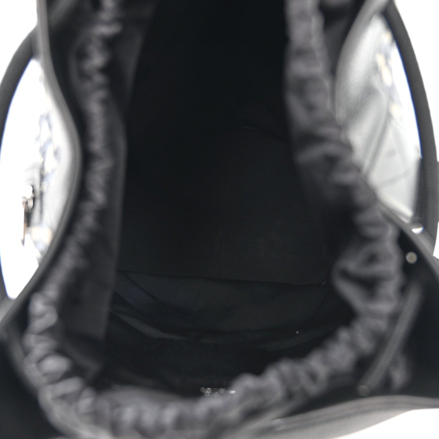 Oblique Convertible Drawstring Sling Bucket Backpack Black Multicolor Black Multicolor