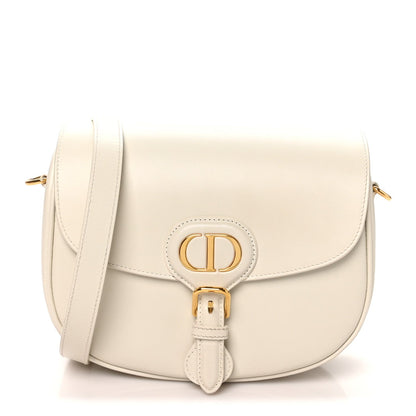 Box Calfskin Medium Bobby Flap Latte