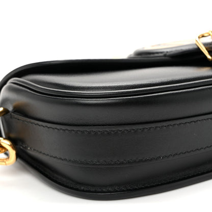 Box Calfskin East West Bobby Bag Black