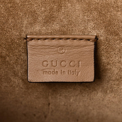GG Supreme Monogram Small Dionysus Shoulder Bag Taupe