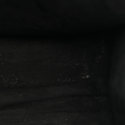 Calfskin Embossed Medium Book Tote Black