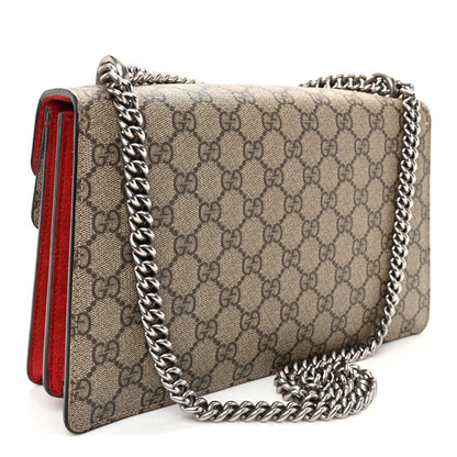GG Supreme Monogram Small Dionysus Shoulder Bag Red