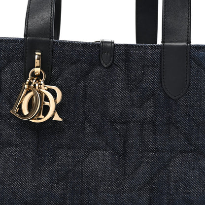 Denim Graphic Cannage Medium Toujours Blue