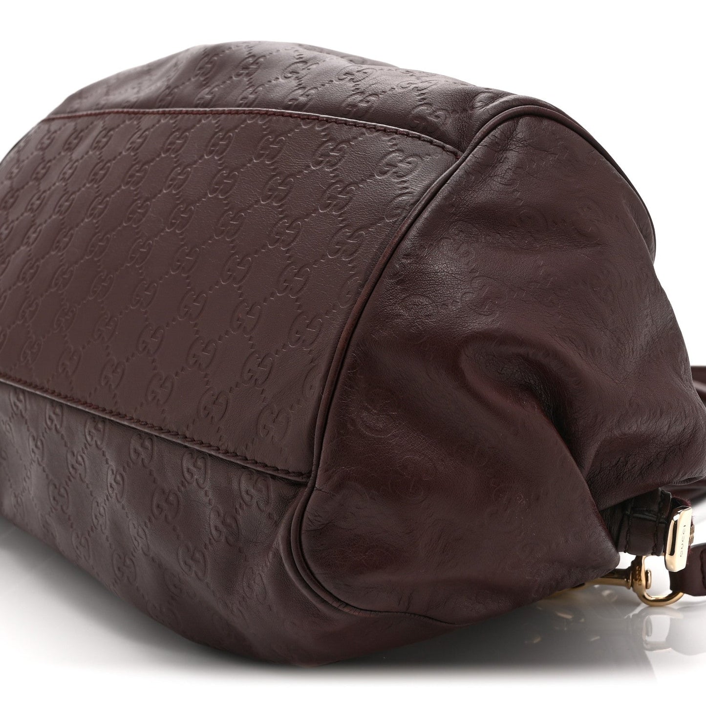 Guccissima Medium Sukey Boston Chocolate