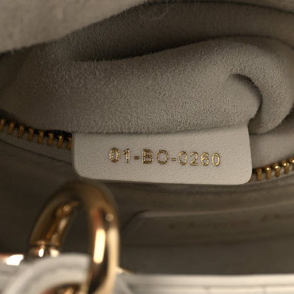 Lambskin Cannage Small My ABCDior Lady Dior Latte