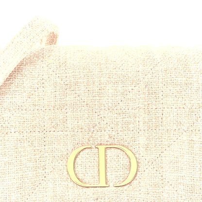 Linen Macrocannage Mini Caro Bag Rose