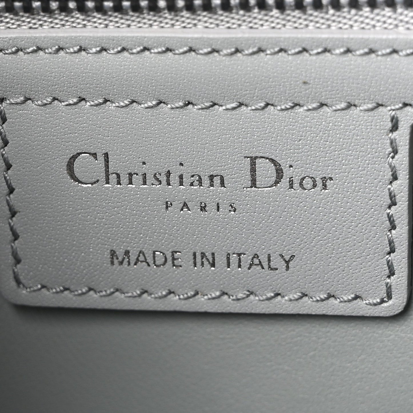 Calfskin Macrocannage Medium Caro Bag Iron Grey