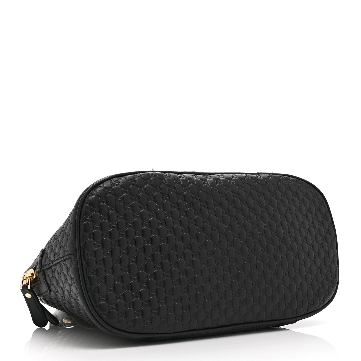 Microguccissima Medium Dome Bag Black