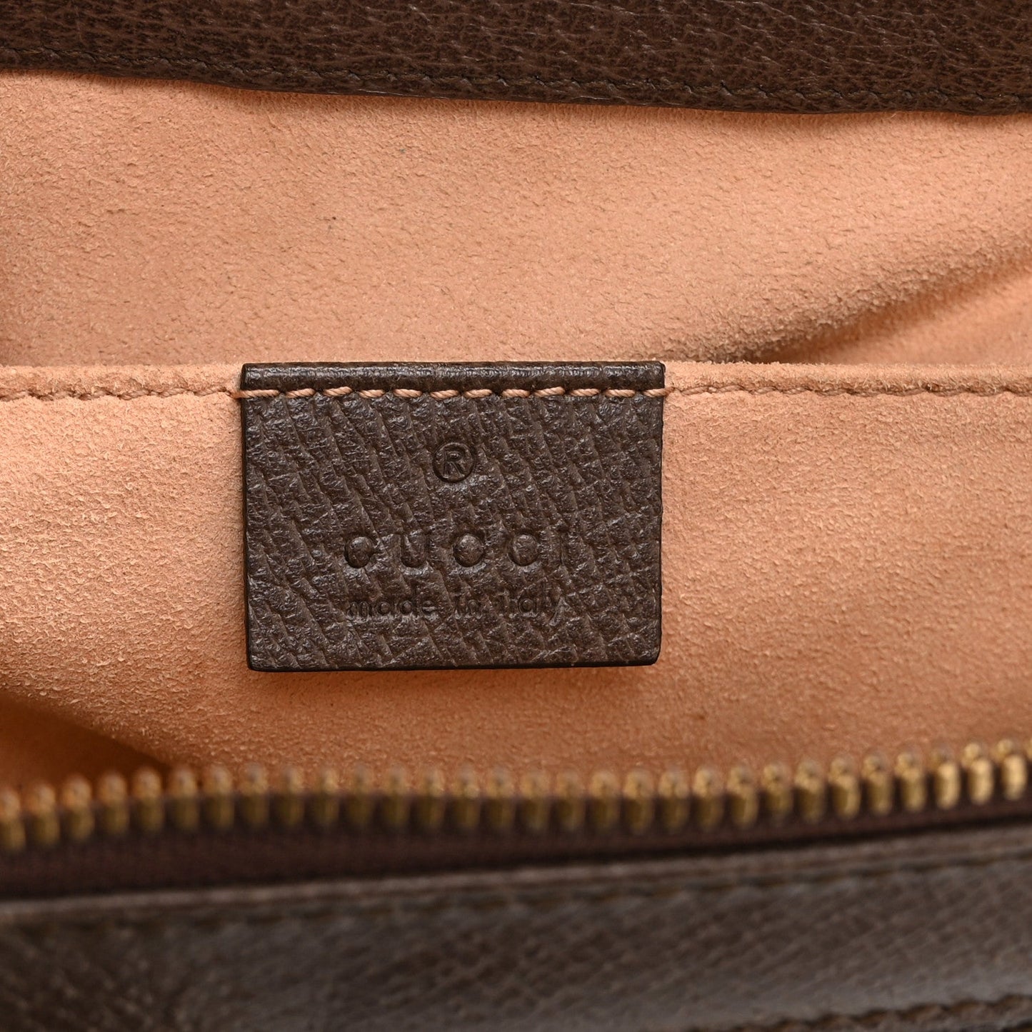 GG Supreme Monogram Small Ophidia Tote Bag Brown