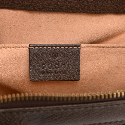 GG Supreme Monogram Small Ophidia Tote Bag Brown