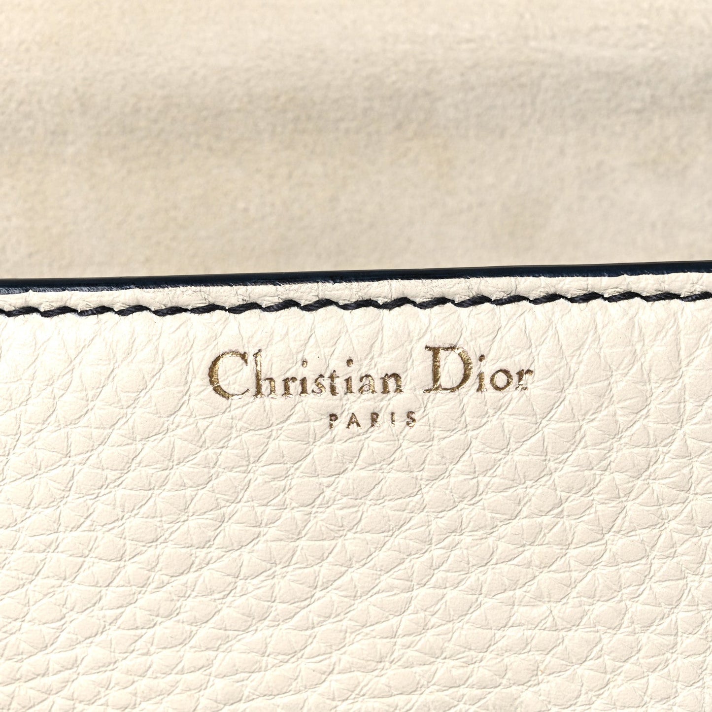 Calfskin Dioraddict Top Handle White