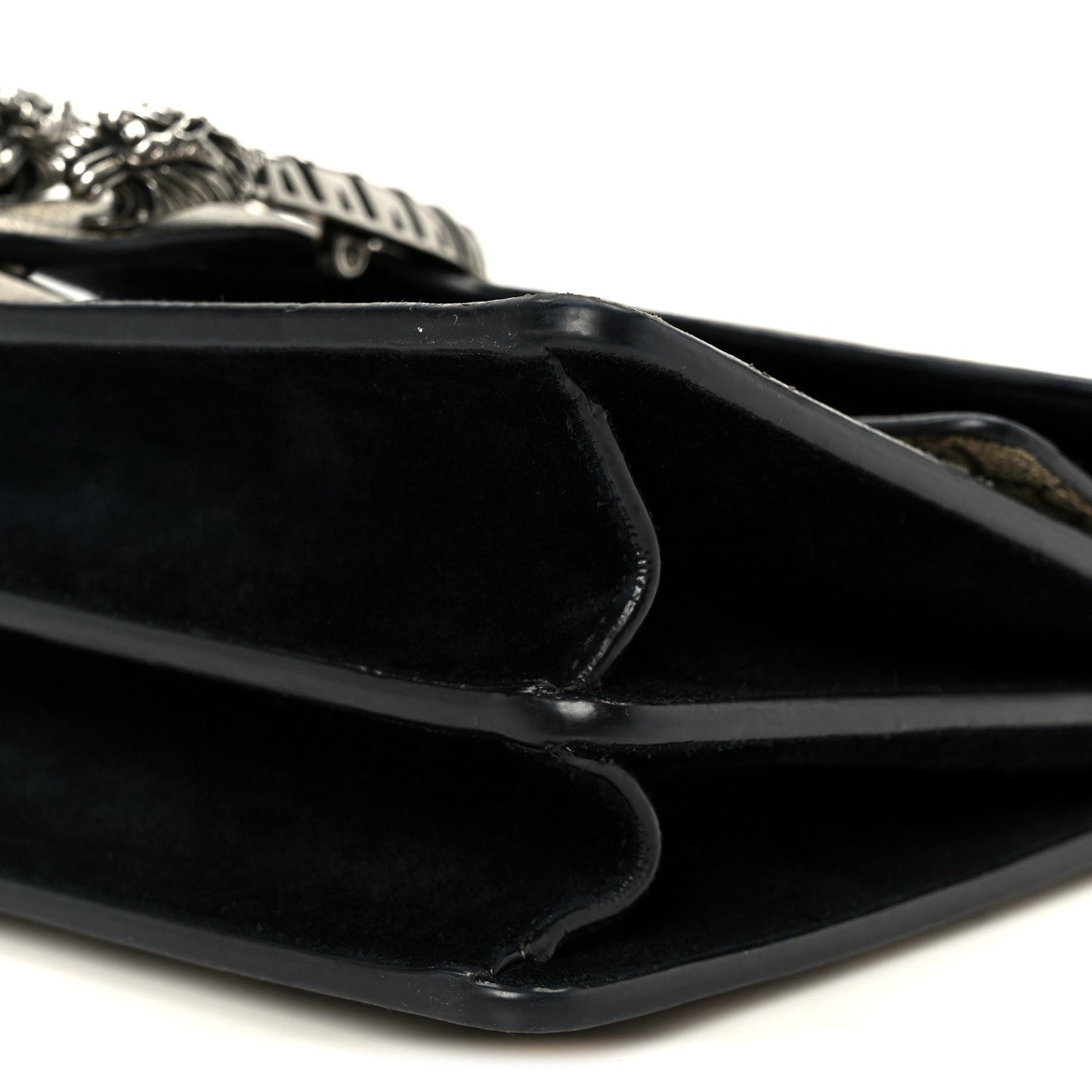 GG Supreme Monogram Small Dionysus Shoulder Bag Black