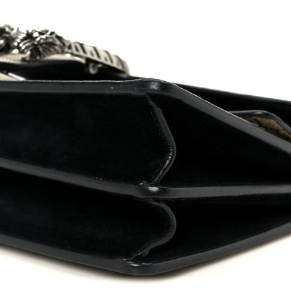 GG Supreme Monogram Small Dionysus Shoulder Bag Black